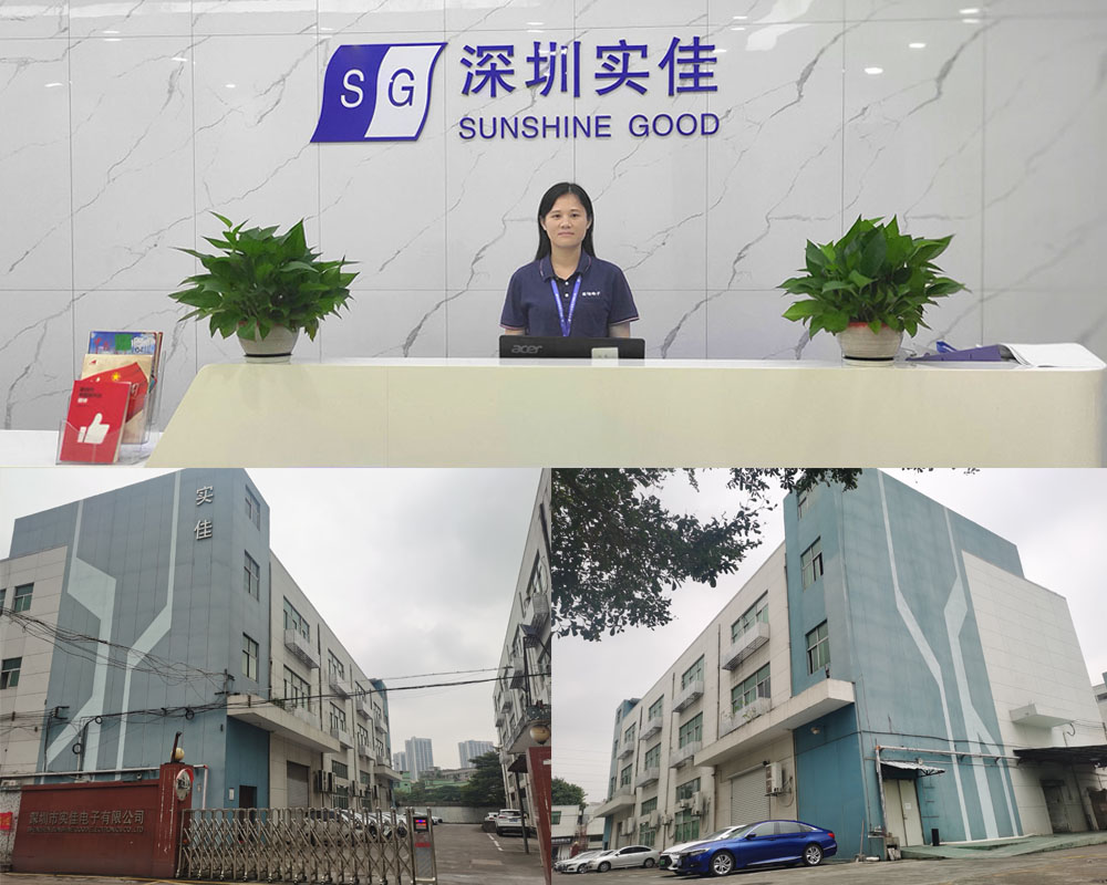 新廠房大門口、前臺、電梯口上下貨區(qū)實拍圖